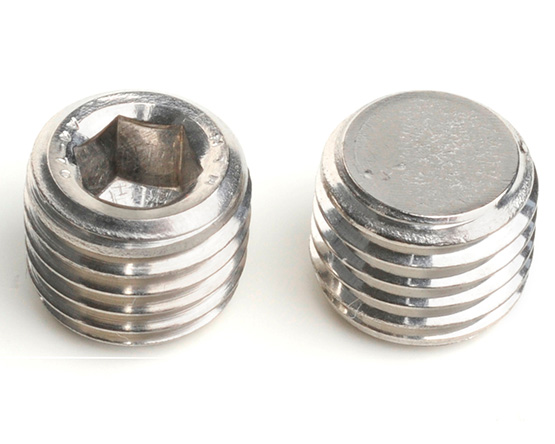 R 1/8" SOCKET PIPE PLUG (BSPT) DIN 906 A2 ST/ST
