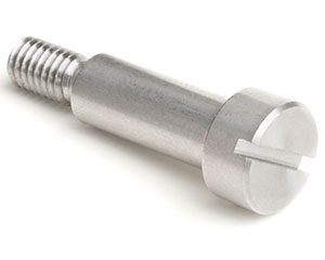 10 (M6) X 12 SLOTTED SHOULDER SCREW A2 ST/ST