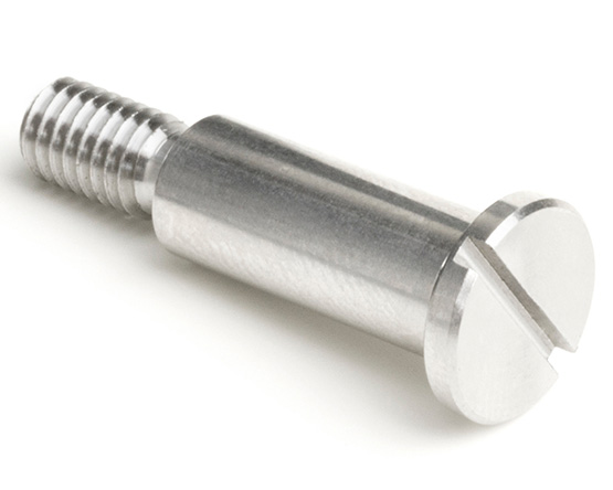 3/16 (8-32) X 5/16 ULTRA LOW SLOT SHOULDER SCREW A4 ST/ST