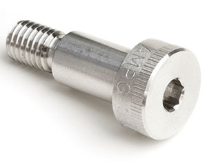 3.0 (M2) X 5 KNURLED SOCKET SHOULDER SCREW A4 ST/ST