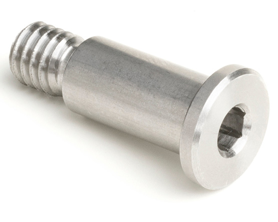 1/8 (4-40) X 1/4 LOW HEAD SOCKET SHOULDER SCREW A2 ST/ST