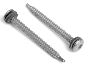 5.5 X 25 TX25 BUTTON BI-METAL TEK 2 + EPDM WASHER A2/C1022