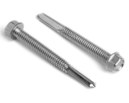 Stainless Steel Hexagon Head Bi-Metal Tek 5 Screws