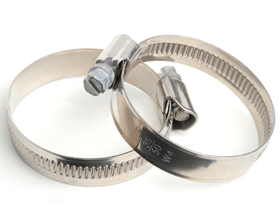 130-150/12 HOSE CLAMP WORM GEAR DRIVE DIN 3017 A4 ST/ST
